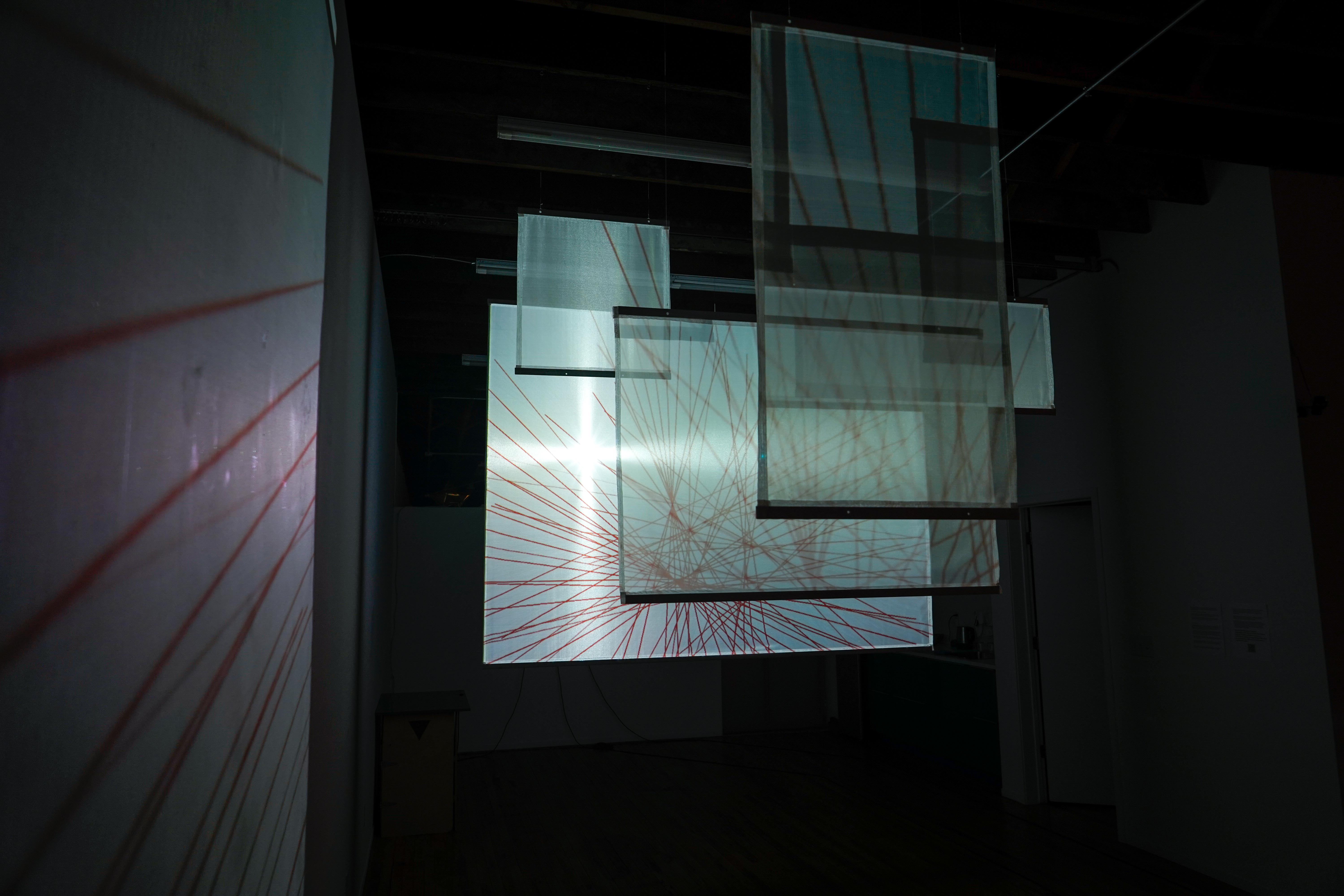 Installation still of i sat in the zom room and wondered what you smell like by Emily Dzieweczynski